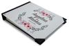 Darling Souvenir Beige Floral Wedding Guest Book Твердый переплет Книга для регистрации гостей Гостевая книга для регистрации гостей - 7 x 9