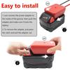 Адаптер для аккумуляторов Milwaukee M14 M18 14,4-18 В Li-Ion, Внешний источник питания, DIY Коннектор, Переключатель Вкл/Выкл, Адаптер с предохранителем 30А, Держатели предохранителей1