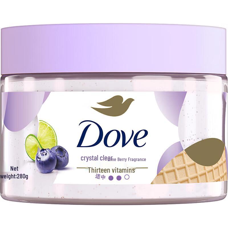 DOVE Набор для пены для ванны и скраба