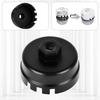 Oil Filter Wrench For Toyota Oil Filter Removal Tool 64MM Oil Filter Socket Set Cap Style 14Flute Compatible With Toyota Highlander Lexus RAV4 Camry