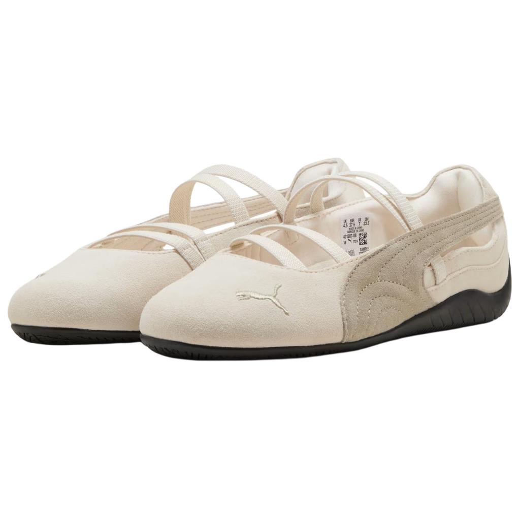 Puma Кроссовки женские Puma Speedcat Ballet Alpine Snow Black Кремовые 401287-08