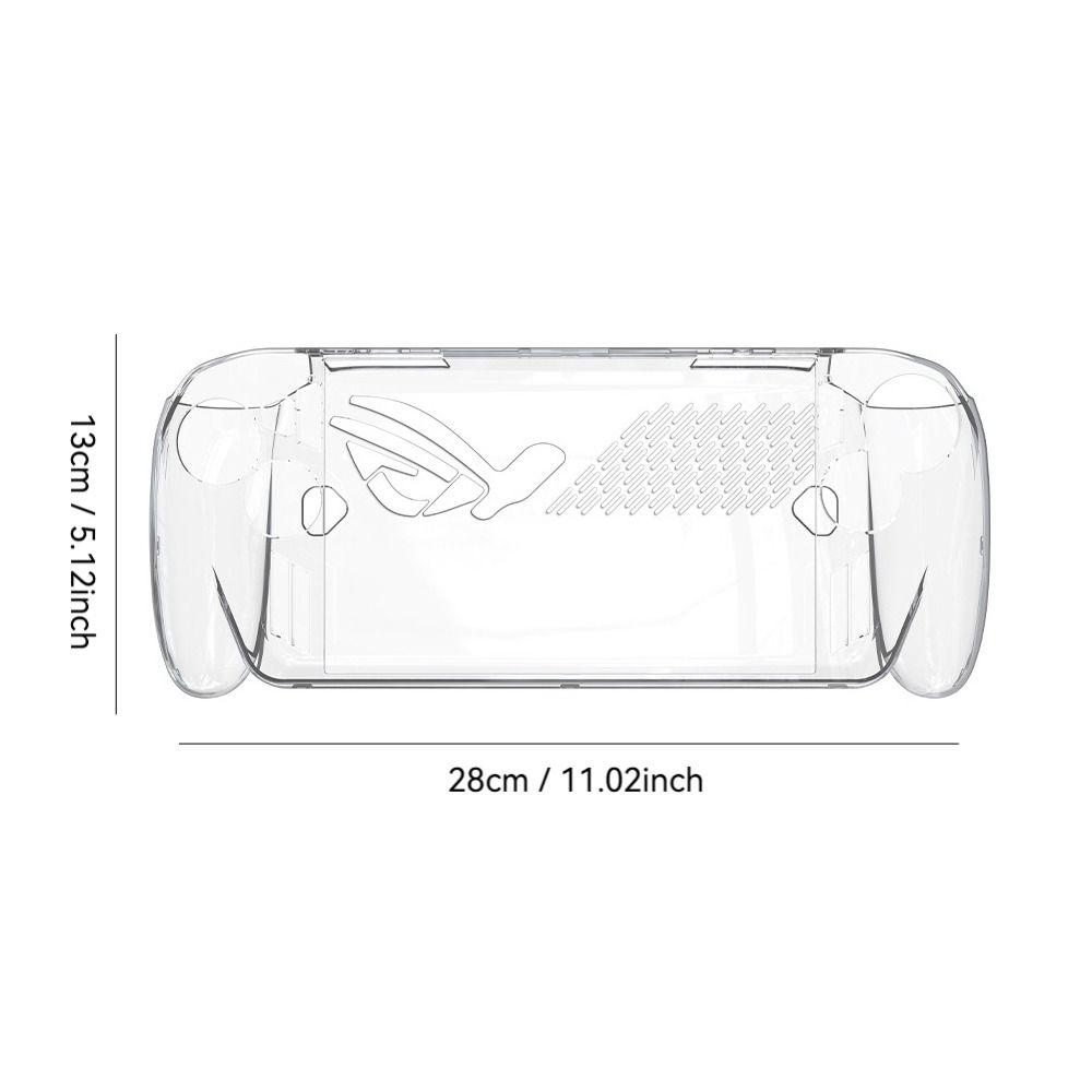 Shockproof Handheld Game Console Case Transparent Host Shell Protective Cover for ROG Xbox Ally X