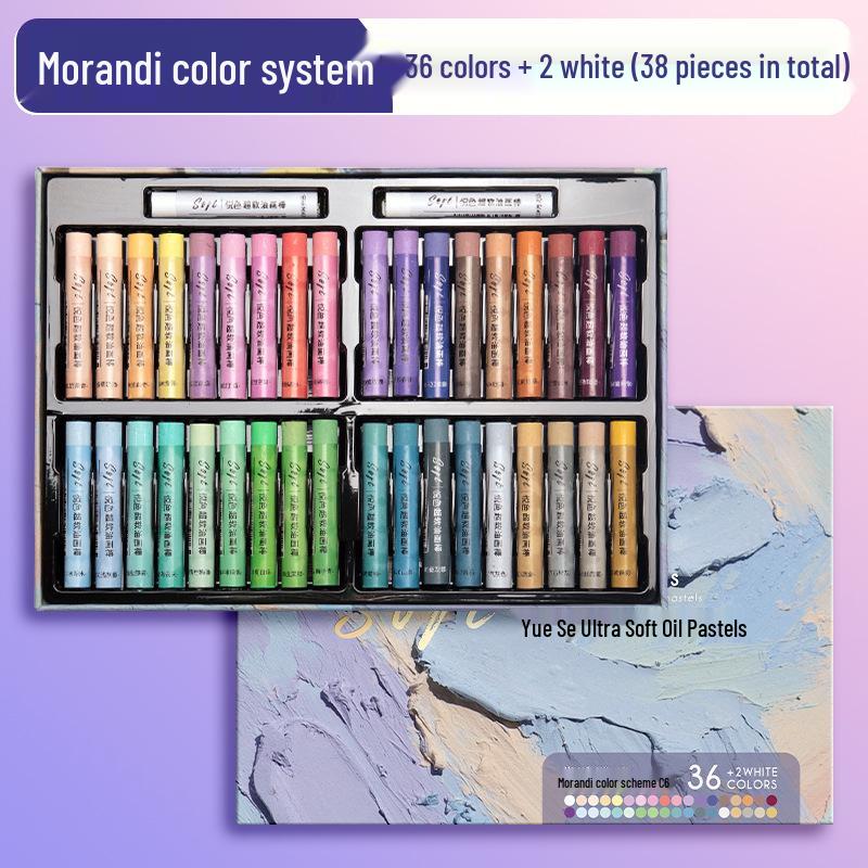 Супермягкие масляные пастели: Яркие цвета, Безопасно и без запаха для детей