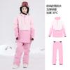 Phibee Kids Ski Suit Set Unisex Windproof Waterproof Snowsuit Boys Girls Outdoor Winter Sports
