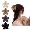 Harajuku Flower Hair Claw for Girl Hair Claw Sweet Delicate Flower Shape Hair Barrettes for Teenager Ponytail Decors