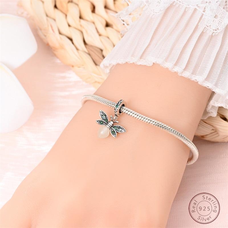 100% Медь Пружина Светящиеся Светлячки Блестящие Циркониевые Бусины 3 мм Сделай сам Праздничный Изысканный Ювелирный Подарок для Изготовления