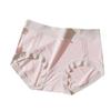 LANGSHA бесшовные трусики женское нижнее белье из ледяного шелка трусы со средней талией женские трусы женское нижнее белье