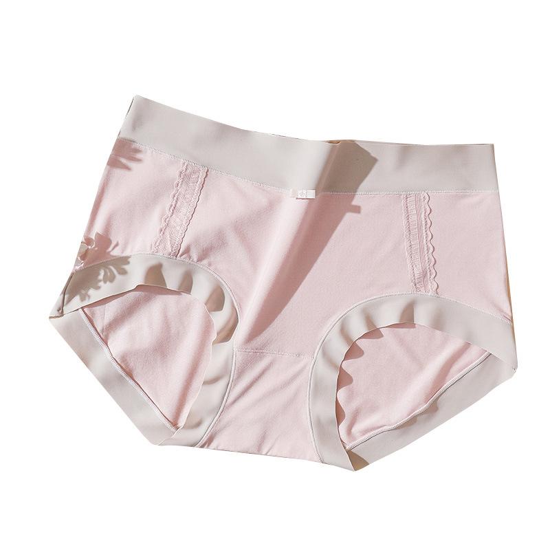 LANGSHA бесшовные трусики женское нижнее белье из ледяного шелка трусы со средней талией женские трусы женское нижнее белье