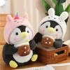 Adorable Cartoon Penguin Plush Toy Soft Stuffed Doll For Girls Birthday Gift