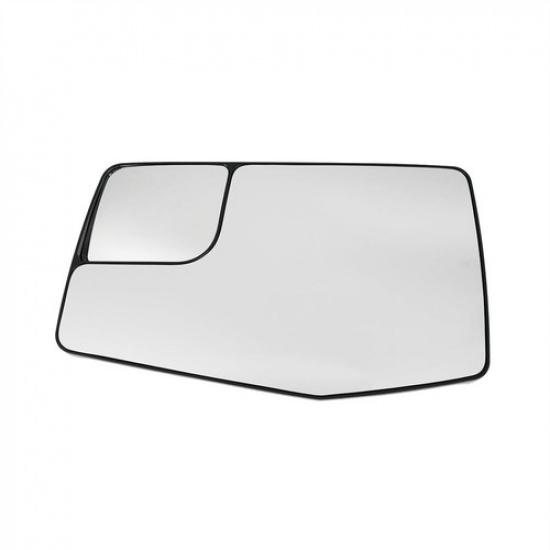 Driver Left Side Heated Mirror Glass No-Blind Spot For Silverado 1500 -