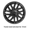Full-Cover Hubcaps for Tesla Model 3: Stylish 18-Inch Thunder Wheel Covers