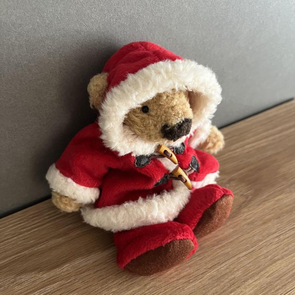 [USED] Vintage Santa Teddy Bear (Teddy Bear Museum) Plush Toy