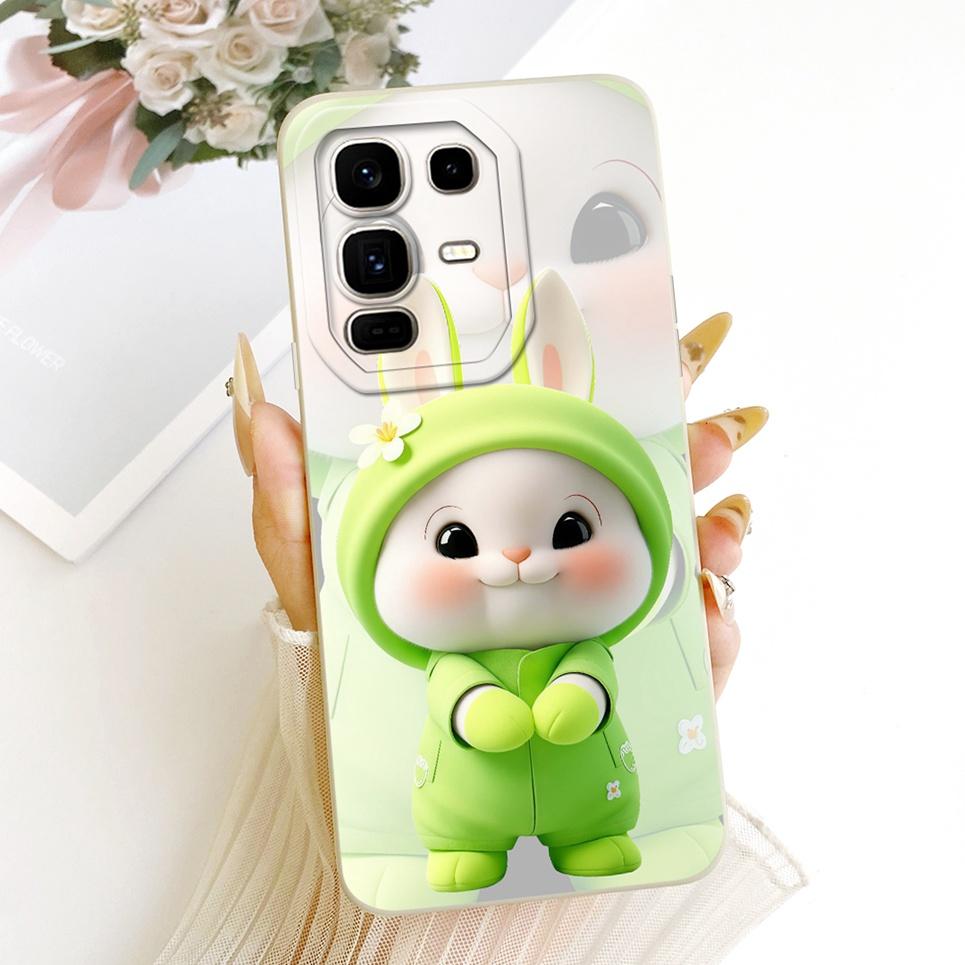 Чехол для телефона Infinix Note 50 Pro Note50 50 Pro+ Жидкий силикон Мультяшный Дракон Забавная Кошка Узор с Морским Пляжем Задняя крышка