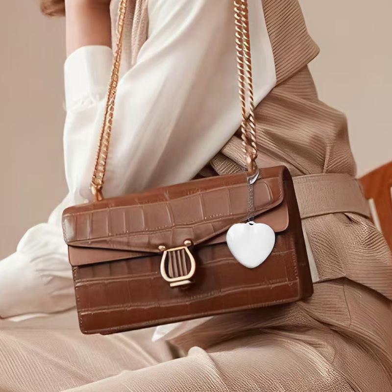 Сенсорный светящийся светильник в форме сердца Светодиодный автоматический сенсорный светильник для сумки Сенсорный светильник для сумочки Ночник для сумочки