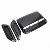 Car Hood Air Flow Vent Decorative Kit Carbon Fiber Pattern Modification Hood Scoop and Side Vents