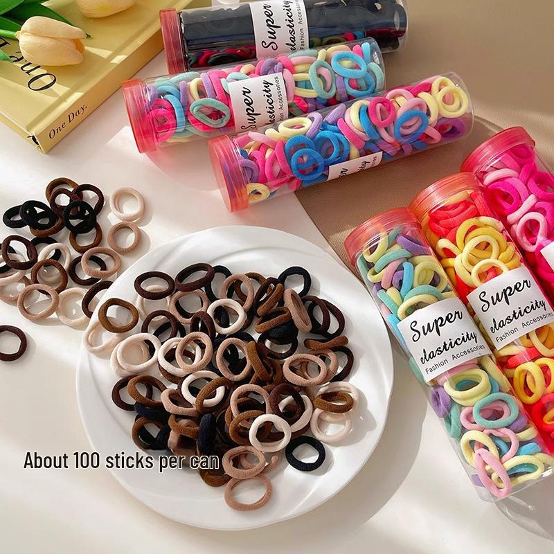 Высокоэластичная резинка для волос «конский хвост» для девочек – прочный, нежный и милый головной убор для детей.