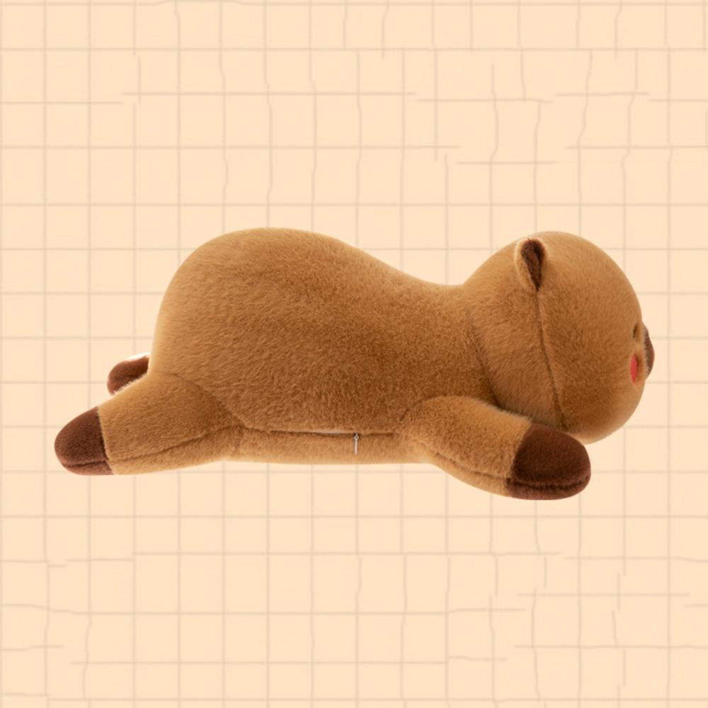 Мягкая плюшевая кукла капибара, подушка, чучело капибары, плюшевая игрушка капибара, подарок на день рождения для детей