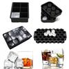 Silicone Ice Cube Trays with Lids Stackable Reusable Ice Cube Molds BPA-Free Ice Cube Maker for Cocktails Whiskey Coffee Iced Tea