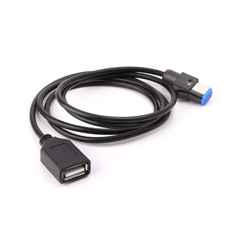 Новый 1м USB Аудио Кабель-удлинитель Адаптер 4Pin Для Nissan Teana Qashqai Радио CD