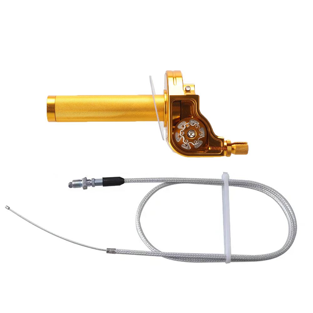 7/8'' 22 мм ЧПУ Алюминиевая Ручка Газа Мотоцикла Руль Ручка Газа Поворотная Для Питбайка Грязевого Байка Мотокросса Квадроцикла Внедорожника