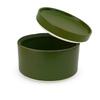 J Kitchens Kunzangama Ceramic Storage Small Plate with Hasami Made In Japan Container, Small, Microwave-Safe, Green, 11x7.5cm, Lid, Dishwasher-Safe,