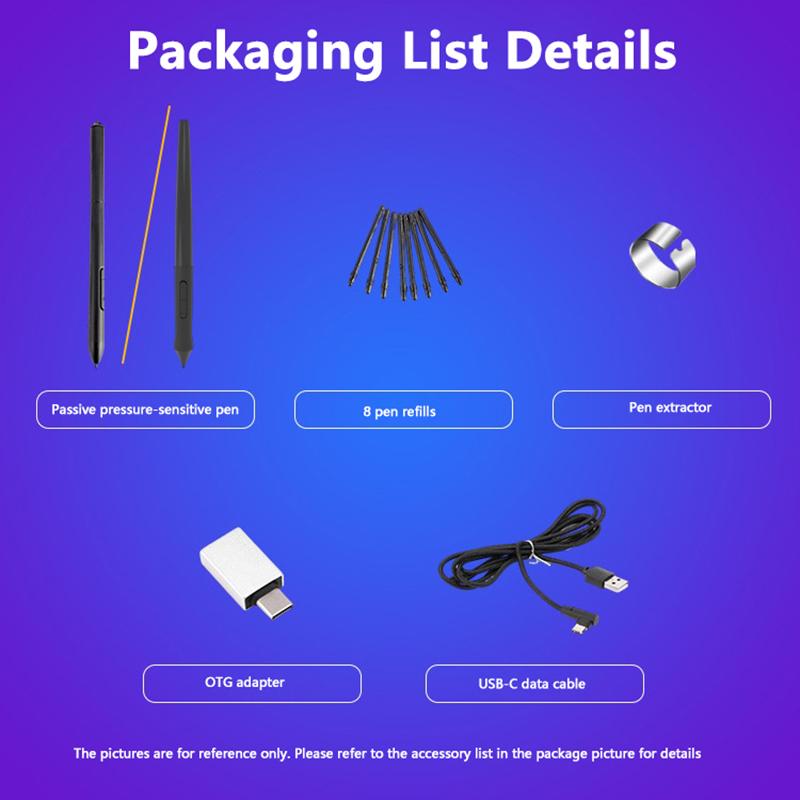 Графический планшет для рисования Цифровой планшет для письма Доска для рисования Для телефона Android Windows Mac Ноутбук для рисования Курс дизайна