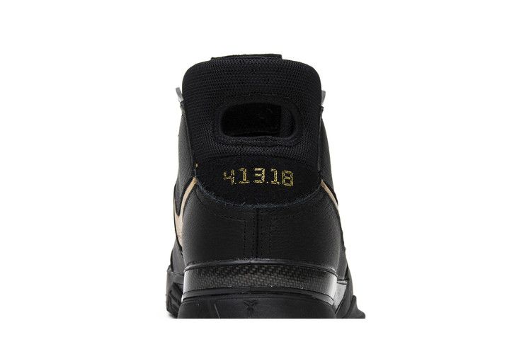 Мужские кроссовки Nike Kobe 1 Protro Mamba Day Черный/Металлический золотой