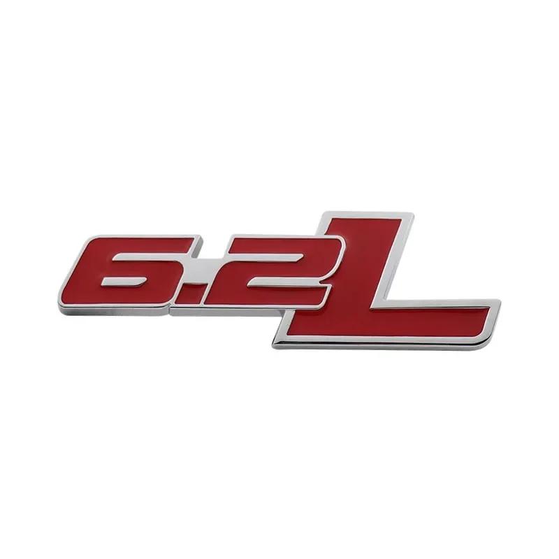 ABBU1 3D Premium 6.2 L 6.2L car Hood Fender trunk Rear Bonnet Nameplate Decal Emblem Badge Sticker
