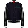 Кожаная куртка в стиле varsity 794814-Z8BS9-4215