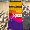 Модное полотенце с логотипом P-Paulaner S-Spezi-S Спортивное Быстросохнущее Туристическое Снаряжение для Кемпинга Песозащитное Мягкое Легкое Большое Пляжное Полотенце