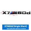 3D ABS M-Standard Sports Competition Emblem Rear Trunk Logo Sticker For BMW M1   X2 X3M X4M X5M X6M X7M Auto Modification  Badge CJ7