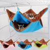 Rat Pet Ferret Squirrel Bird Hamster Hammock Hanging Cage Nest Bed Toys House