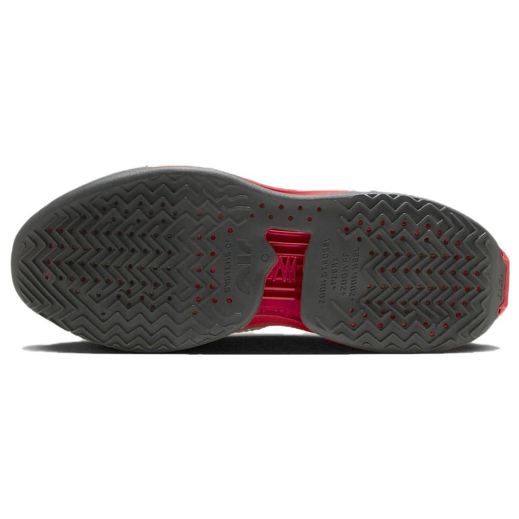 Nike Кроссовки Air Zoom GT Jump Yi Jianlian Forged in Fire Unisex Pure-Platinum Metallic-Silver-Summit-White-Anthracite-Comet-Red FJ7061-001