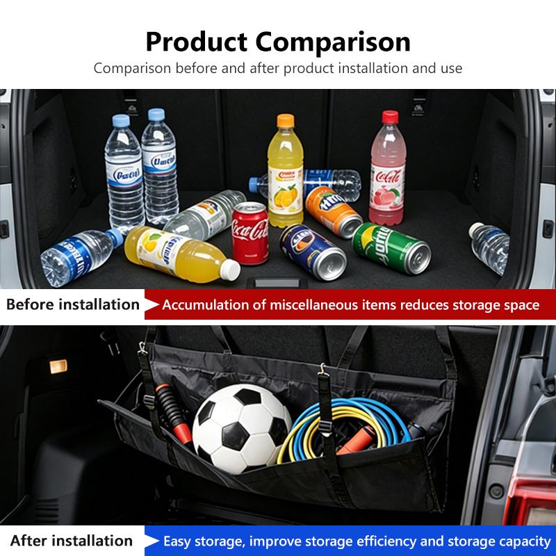 Multifunctional Oxford Cloth Car Trunk Hanging Storage Pocket For BMW M 1 3 4 5 6 7 Series M3 M6 F01 F02E34 E36 E70 F10 X6 X1 BV4