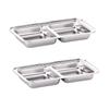 Stainlock Stainless Infant Snack Tray No. 2, 2P Set, Popular Korean Parenting Items