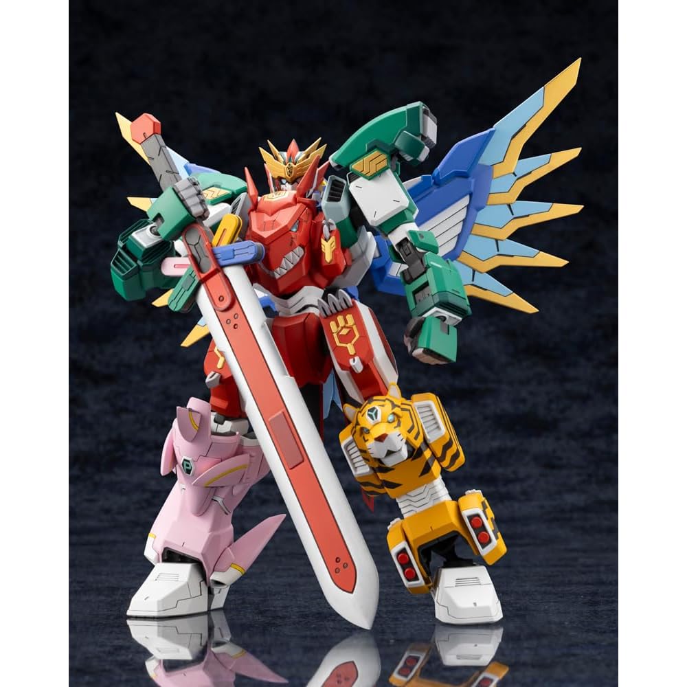 Kotobukiya Sentai Red Maximum Kizuna Kaiser Пластиковая модель без масштаба Высота около 170 мм