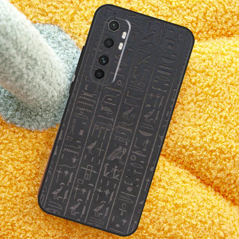 Чехол с египетскими иероглифами для Xiaomi 13T 14T 15T 14 15 Ultra 17 Pro Max Чехол для POCO F8 F7 X7 Pro F5 F6 X5 X6