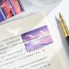 New Magnetic Magnetic Bookmarks Chinese Style Landscape Themed Page Clip School Office Supplies Gift Bookmark