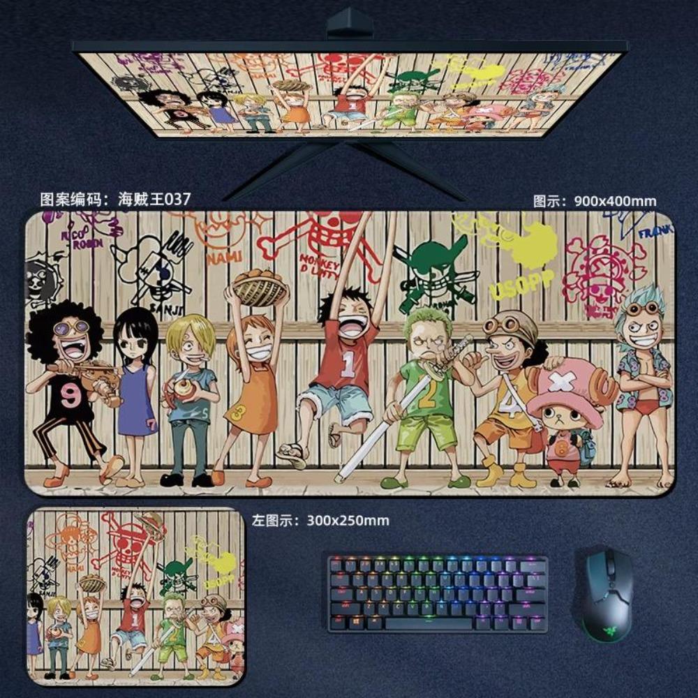 Анимация Морской Король Периферия Милый Кожаный Коврик для Мыши ONE PIECE Мальчики Большой Маленький Киберспорт Игра Офис Компьютер Клавиатурный Коврик Коврик для Стола Ноутбука