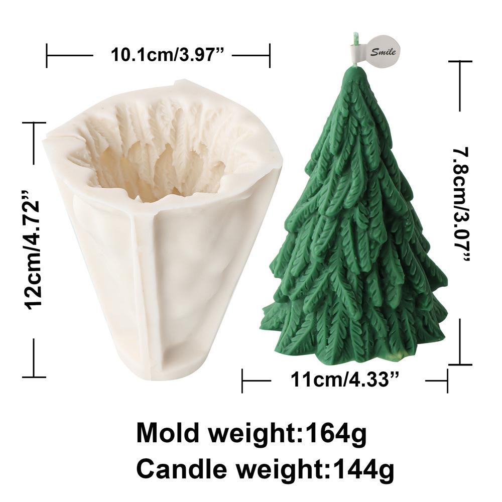3D Геометрические Формы для Свечей в виде Рождественской Сосны Силиконовые DIY Шишка Ароматерапевтические Свечи Изготовление Смола Формы Принадлежности для Домашнего Декора