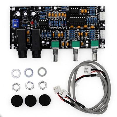 Плата усилителя реверберации и микрофона для караоке XH-M273 (DC12-24V)