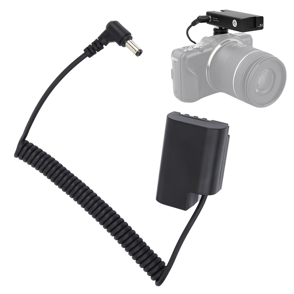 DMW bLF19 DCC12 Power Dummy Battery Replacement Adapter for Panasonnic GH3 GH4 GH5 GH5S Cameras