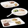AVADEN Melamine Divided Meal Plate