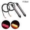 Auto Headlight Sequential Strip Universal LED Turn Signal Light 2 Pcs/set Car DRL Daytime Running Light Car Streamer Flow Day Light Waterproof