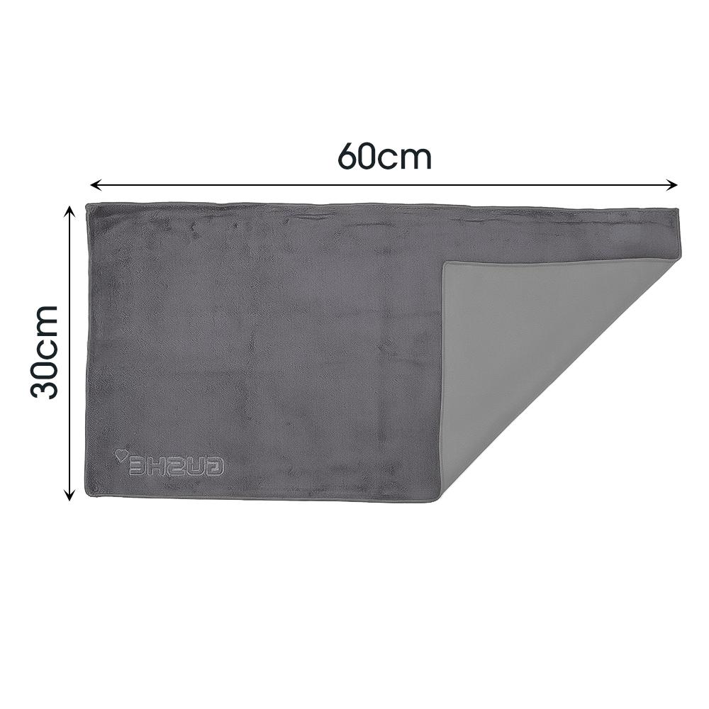 Двустороннее полотенце для мытья автомобиля, многоразовое мягкое и тряпочное для мытья стекол автомобиля и внутренних окон, зеркал