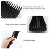 3 Pieces Detangling Brush Set with Double Sided Edge Brush  Eight-Claw Comb Scalp Massage Brush for Afro America Textured 3a to 4c Kinky Wavy
