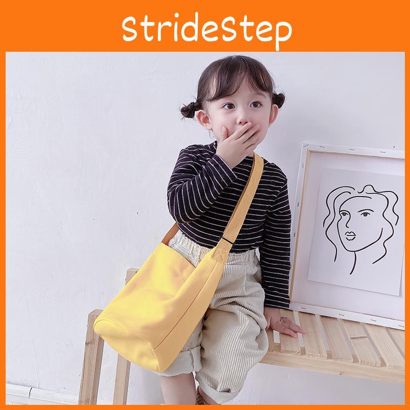 Stylish Korean Autumn Winter Kids Shoulder Bag Cute Mini Crossbody Canvas Purse