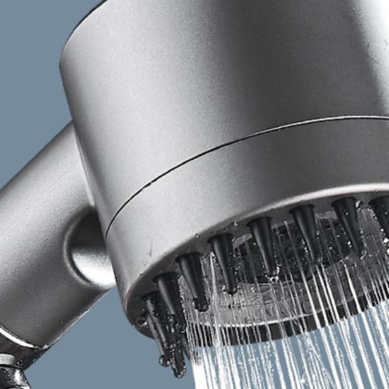 Supercharged Handheld Sprinkler Filtered Shower Head Ion Shower Drops Design Multiple Spray Modes Easy Installation Sprayer