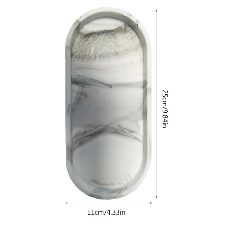 Aromatherapy Silicone Tray for Soap Dispenser Kitchen Countertop Storage Pallet