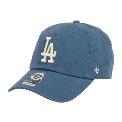 47 Бейсболка Los Angeles Dodgers Clean Up Низкая кепка Timber Blue Один размер [47 Brand] Мужская и женская B-RGW12GWSNL-TBB